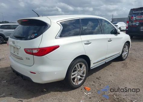 2013 Infiniti Jx35 z USA, uszkodzony, nr VIN 5N1AL0MN6DC314074